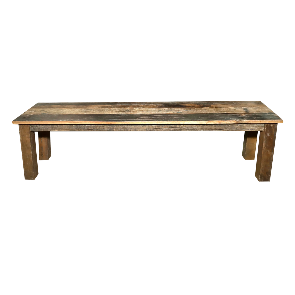 Bench recycled wood 152x36x45