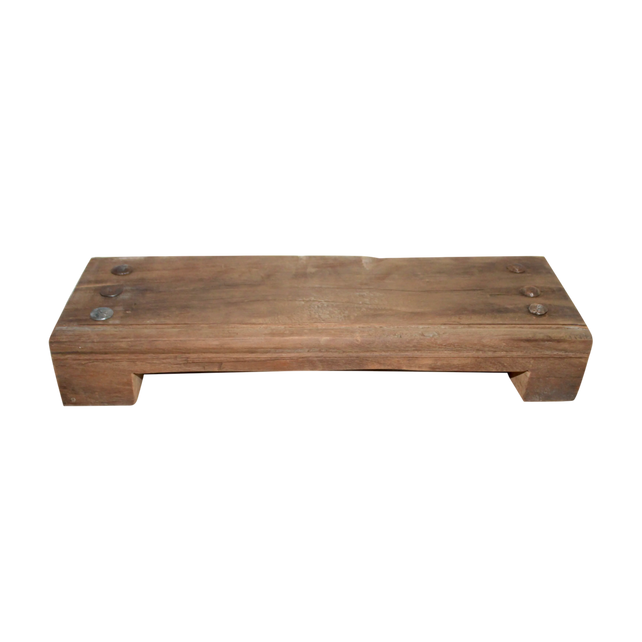 Tray recycled wood 50x17x8