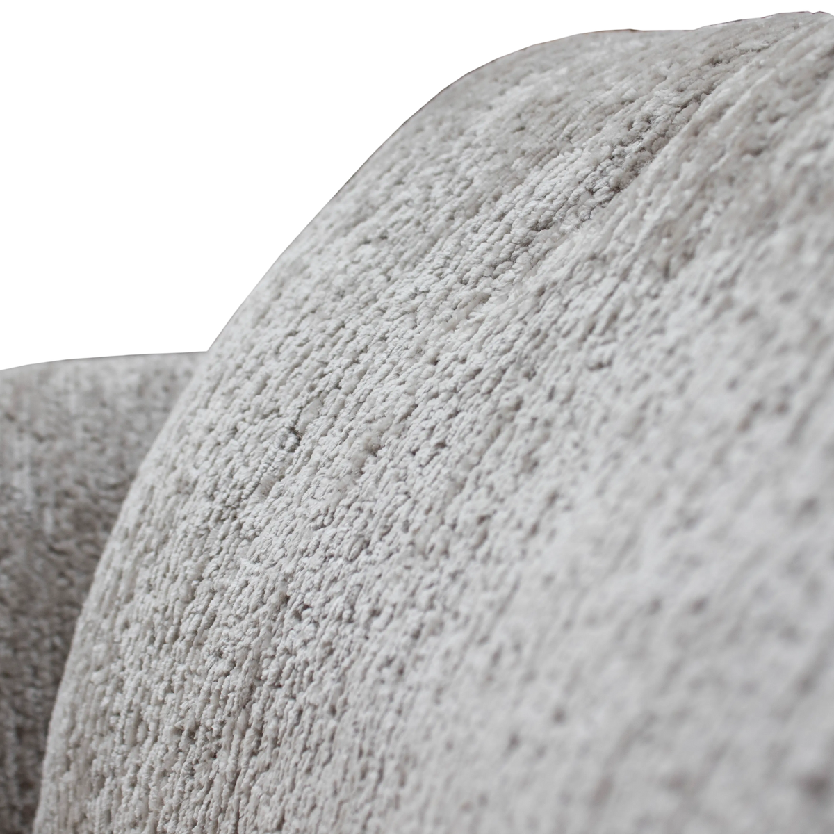 Swivel chair Aurelia stone 89x85x75