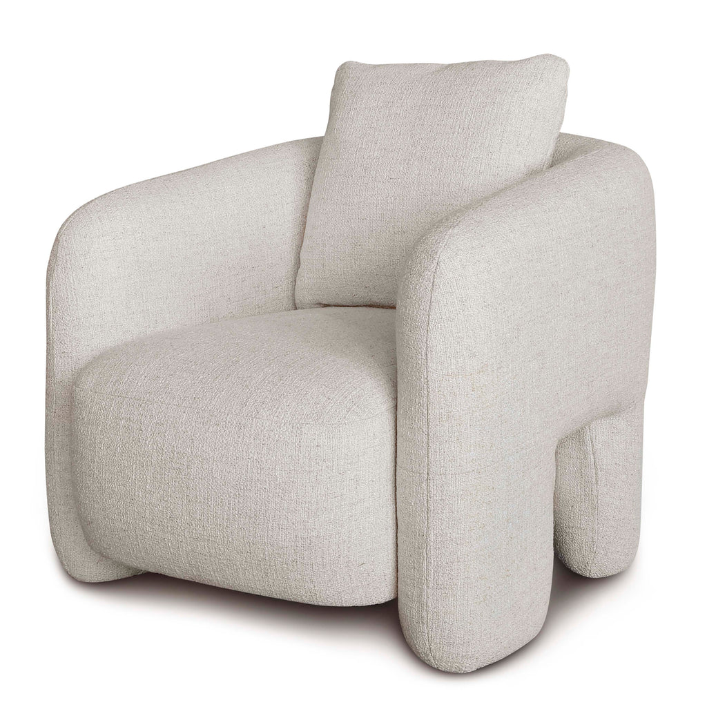 Armchair ETHAN 86x93x75cm cream
