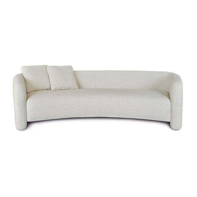 Sofa JAMES 3-seat 261x121x72cm cream