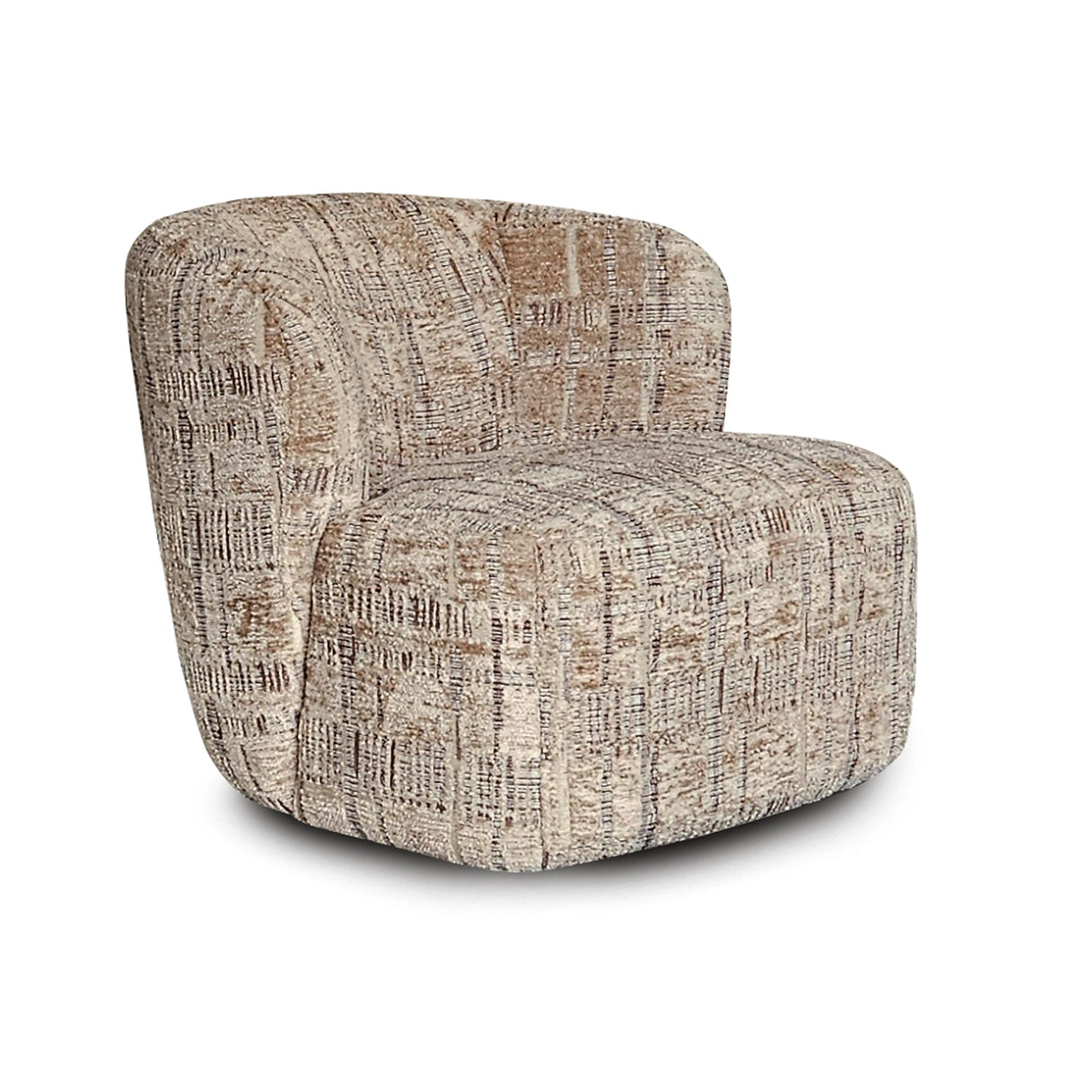 Drehsessel CARTER 78x85x71cm taupebraun