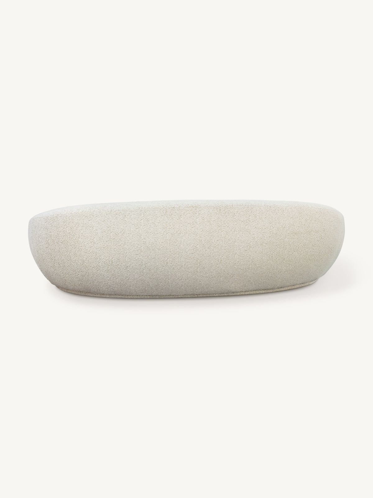 Sofa BJORN 264x119x75cm strukturiert sandfarben