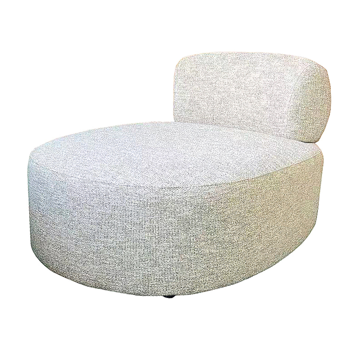 Buiten chaise longue GINNY 83x134x76cm beige