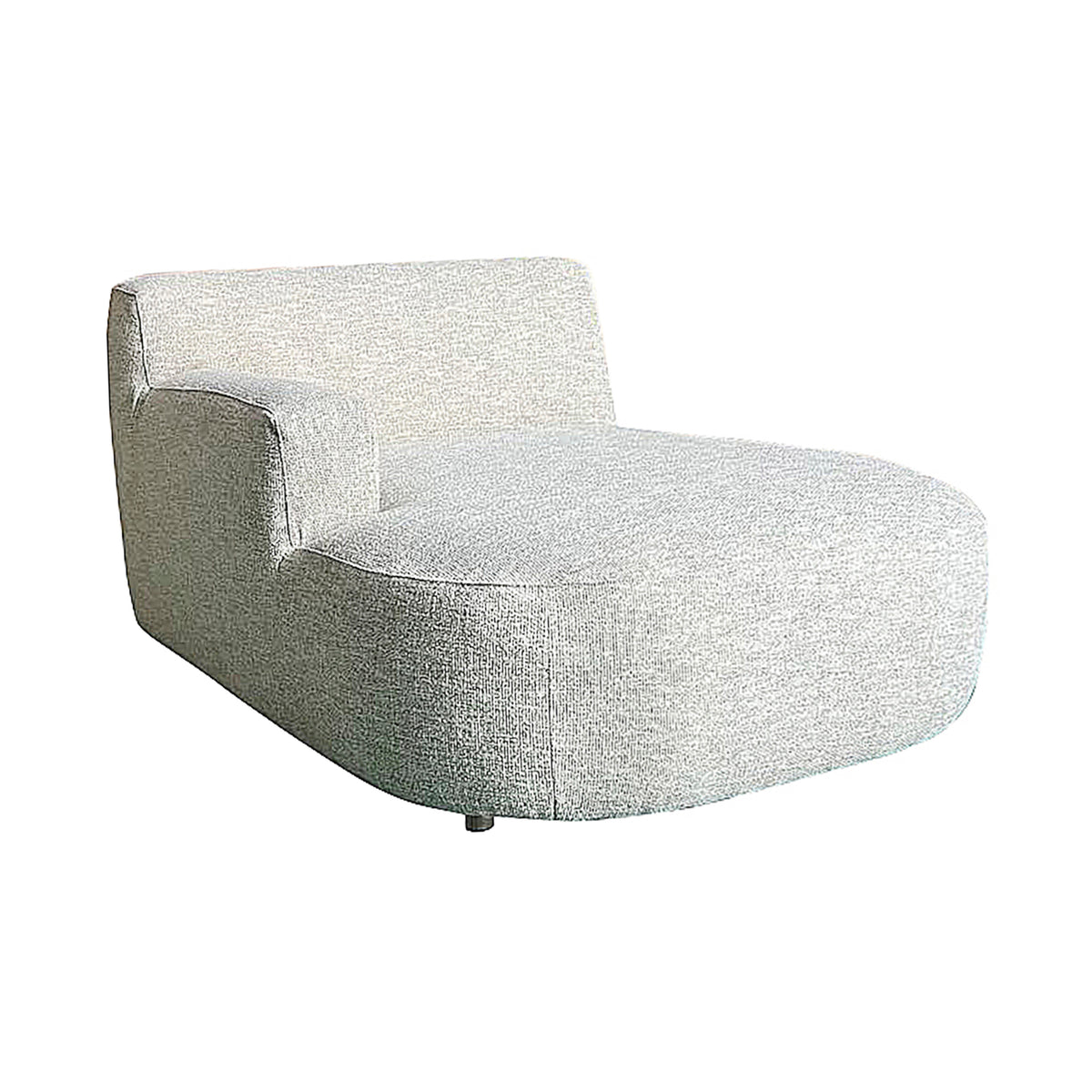 Outdoor-Chaiselongue links MOLLY 123x156x77cm beige