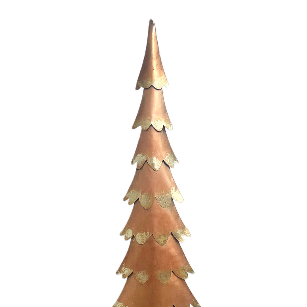 Decorative tree gold metal 28x14x94
