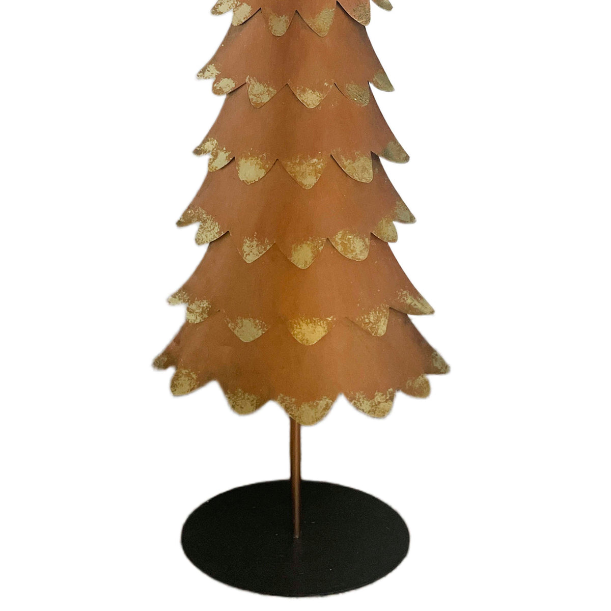 Decorative tree gold metal 28x14x94