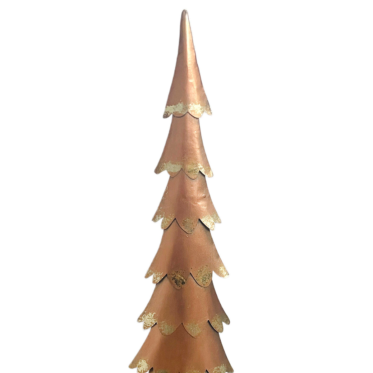 Decorative tree gold metal 21x12x77