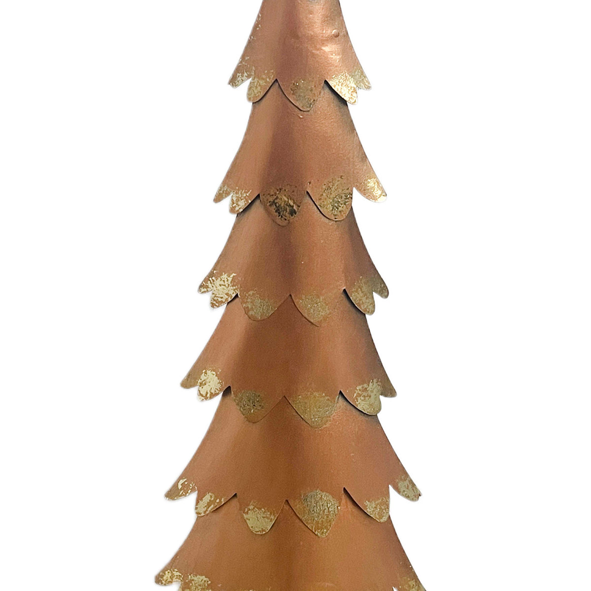 Decorative tree gold metal 21x12x77