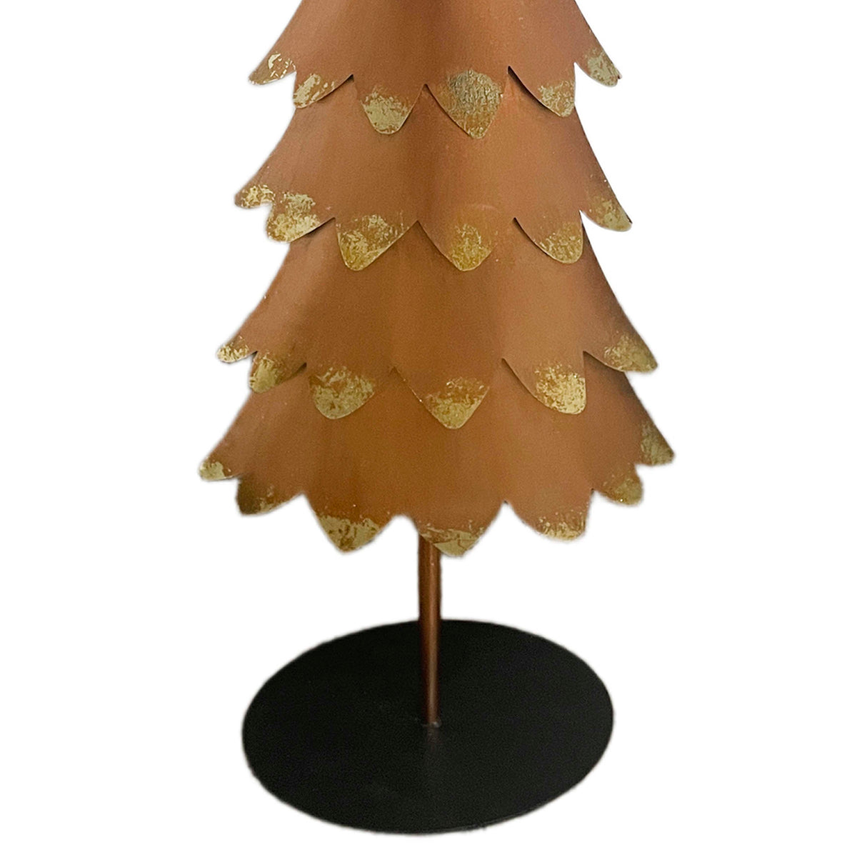 Decorative tree gold metal 21x12x77