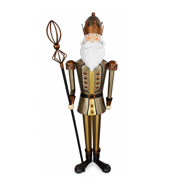 Dekorativer Nussknacker SOLDAT 45x28x135cm braun