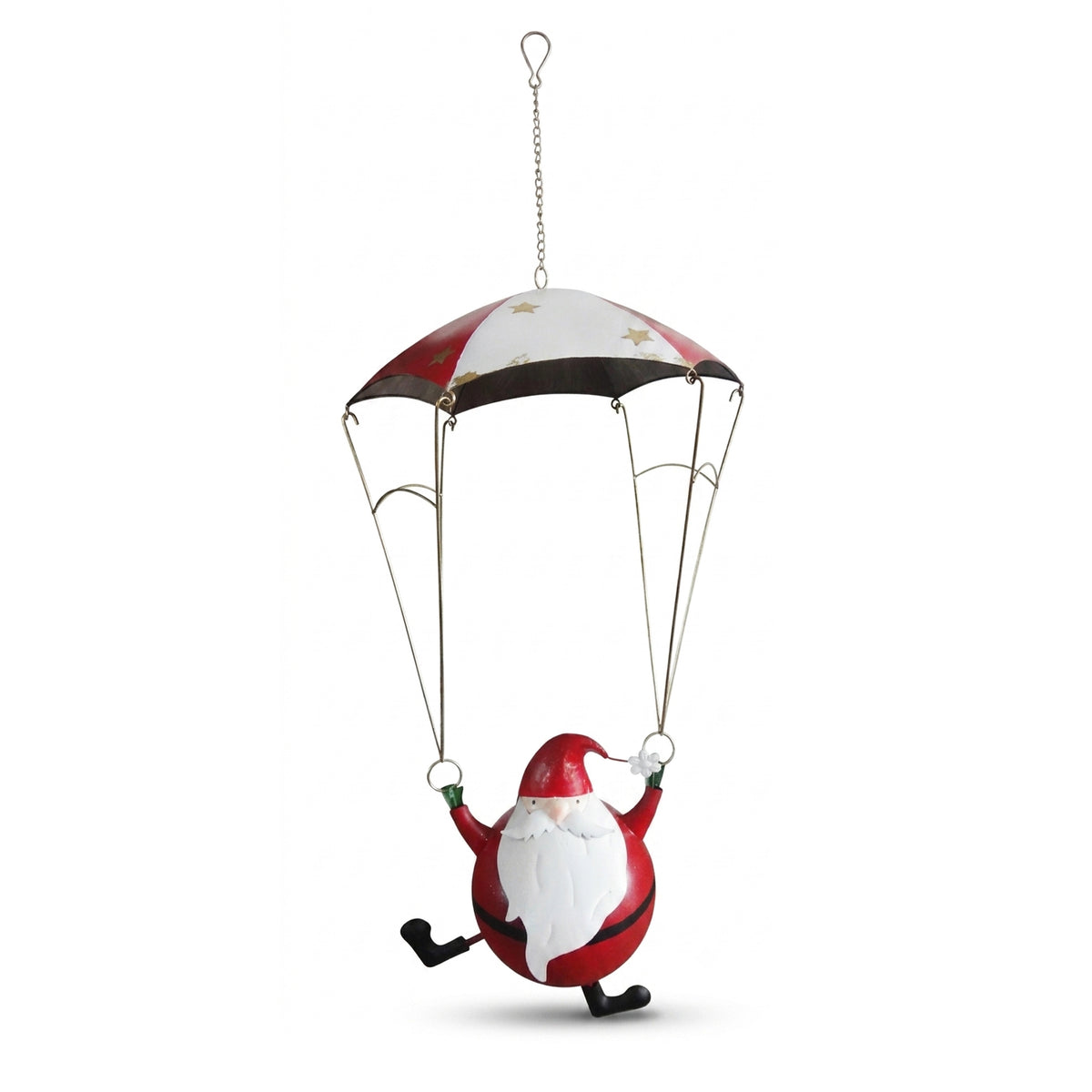 Flying Santa NEIGE 53x44x140cm red