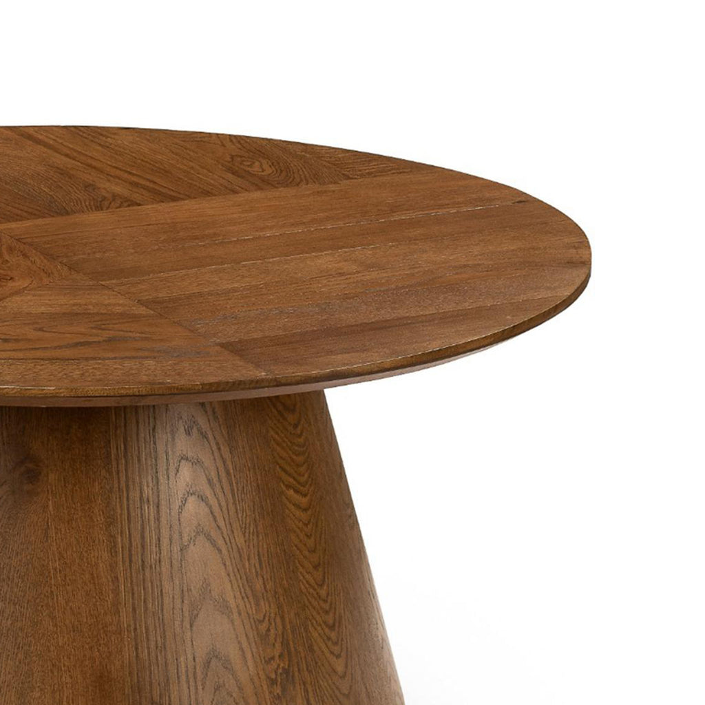 Couchtisch WHISPERING OAK Ø90x45cm braun