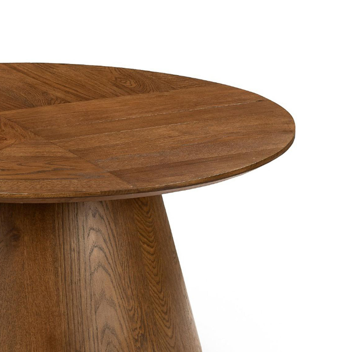 Couchtisch WHISPERING OAK Ø90x45cm braun