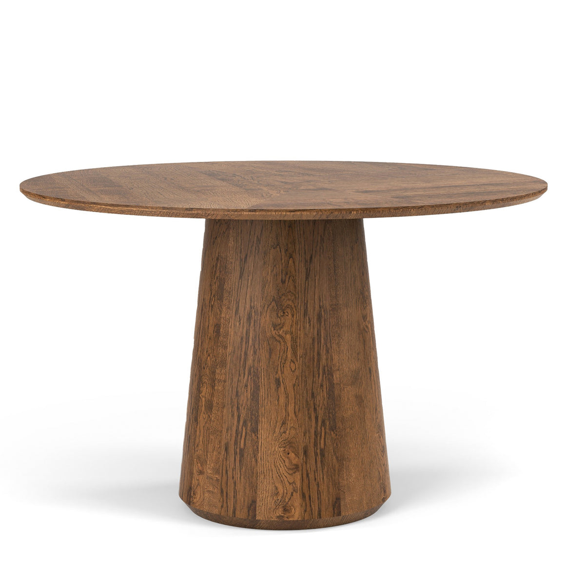 Dining table WHISPERING OAK Ø150x76cm brown