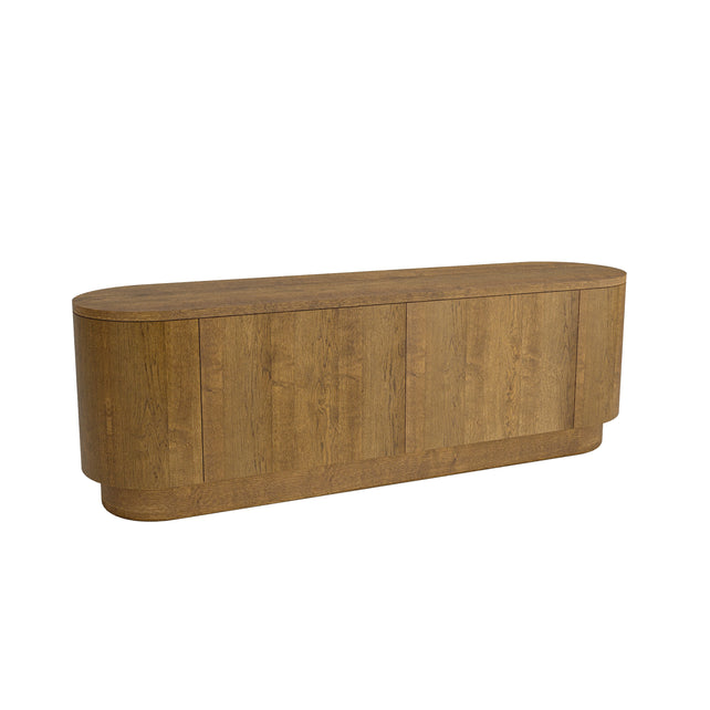 Sideboard WHISPERING OAK 180x45x60cm brown