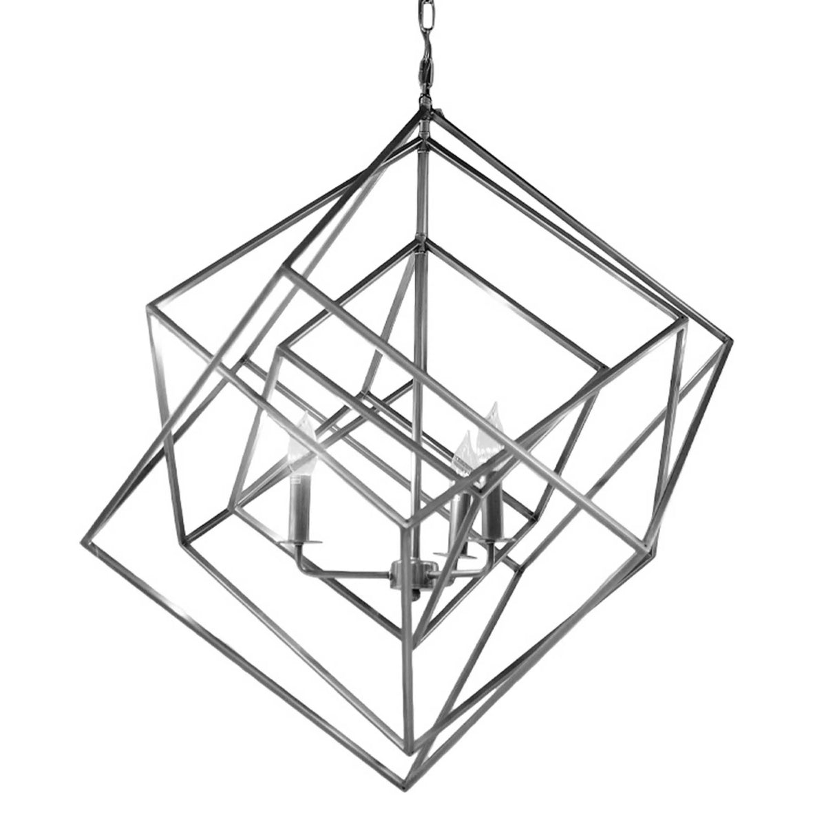Ceiling lamp cubic IR/CH 70x70x113