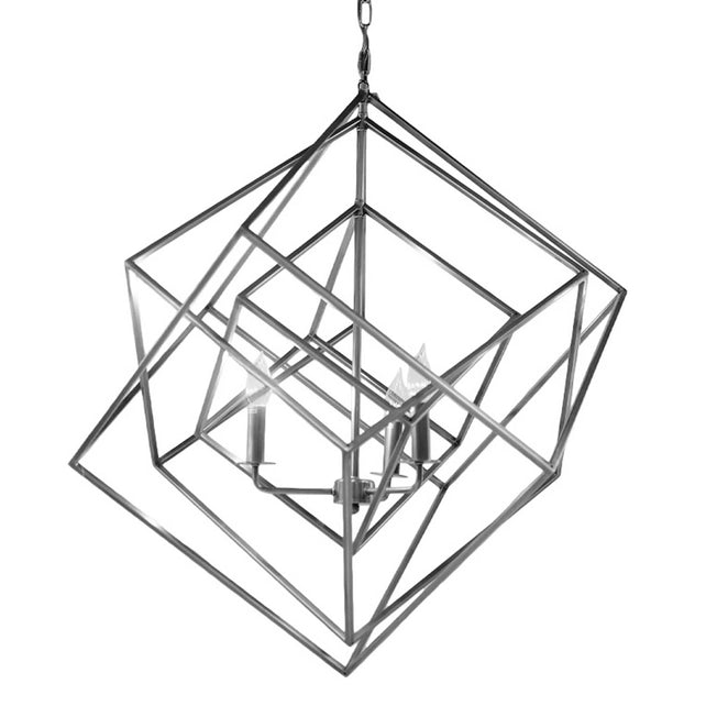 Ceiling lamp cubic IR/CH 70x70x113
