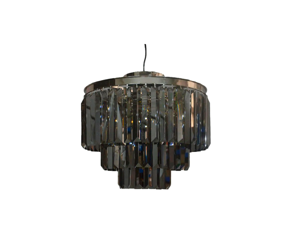 Plafoniere IR/NI smokey glass 50x50x40