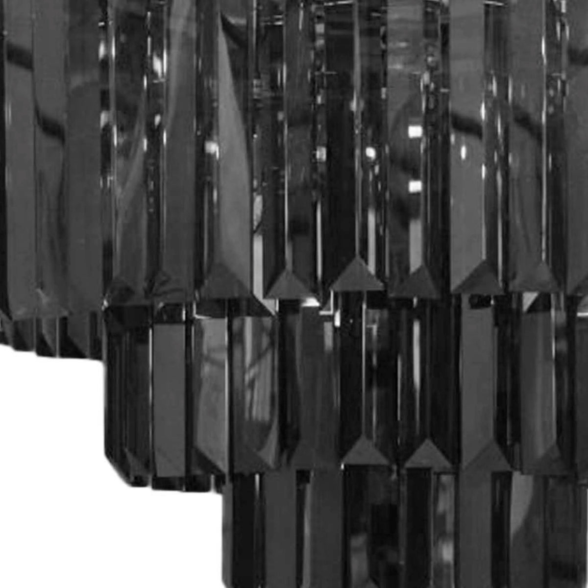Plafoniere IR/NI smokey glass 50x50x40