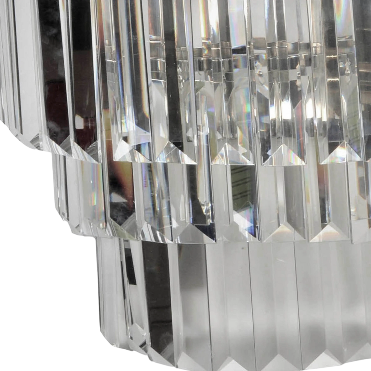 Wall lamp IR/NI clear glass 38x18x39