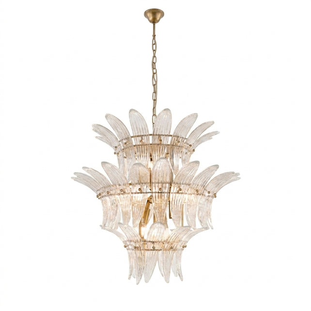 Chandelier GLOW Ø74x68cm clear