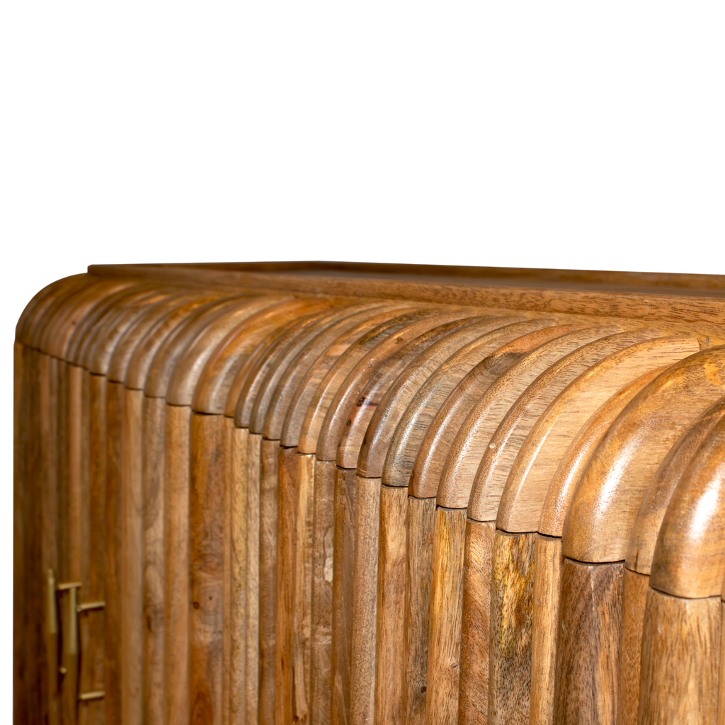 Sideboard LINEA 152x41x83cm natural wood