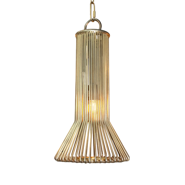 Ceiling lamp IR/BRONZE w/glass 26x26x52