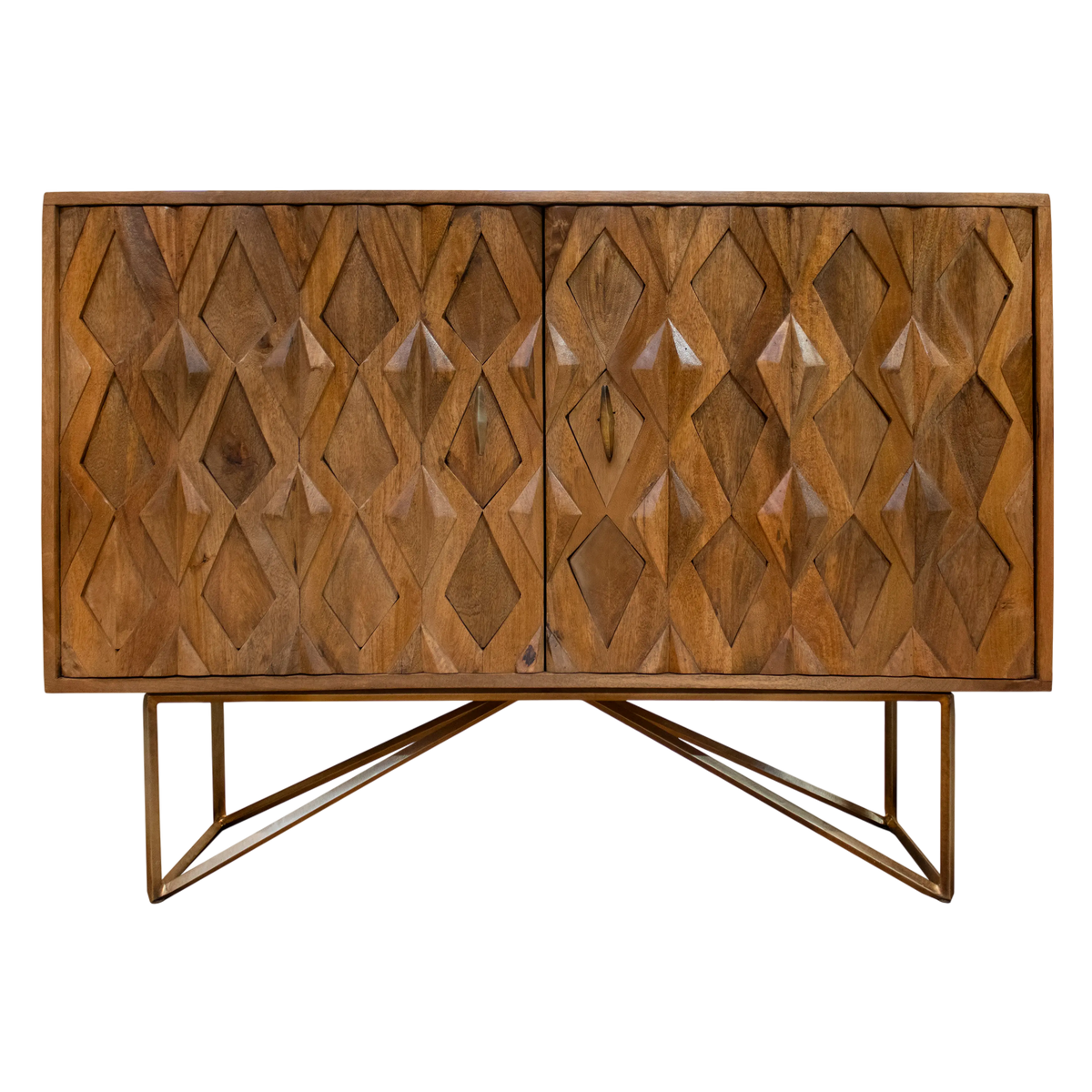 Sideboard ASTRO 122x42x88cm brown mango
