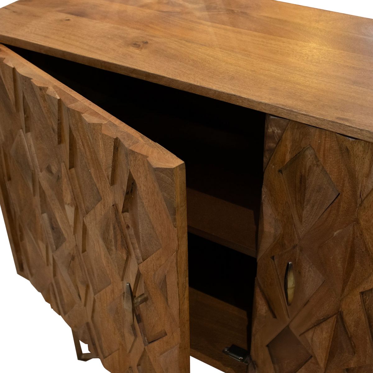 Sideboard ASTRO 122x42x88cm brown mango