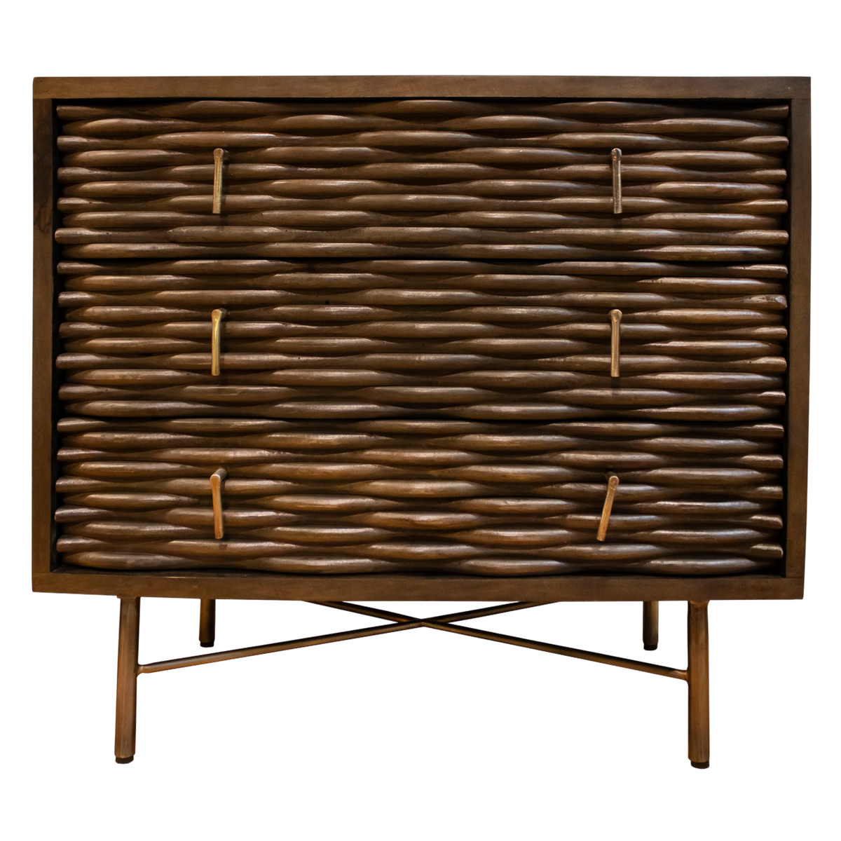 Sideboard brown mango wood 91x41x82
