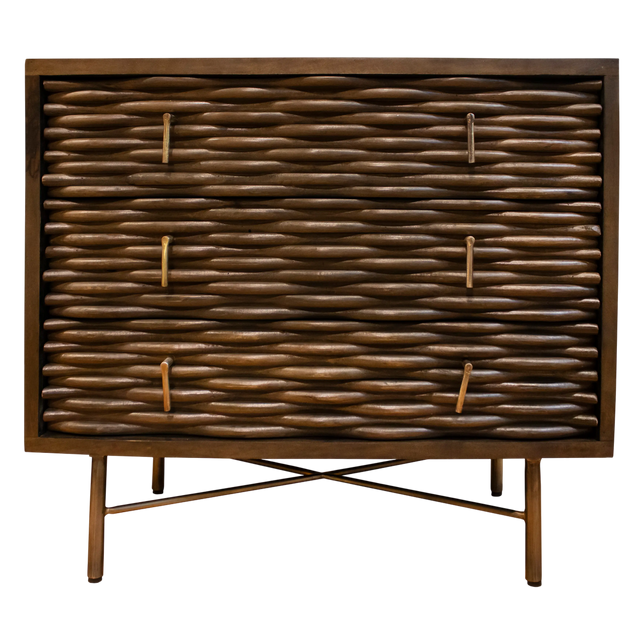 Sideboard brown mango wood 91x41x82