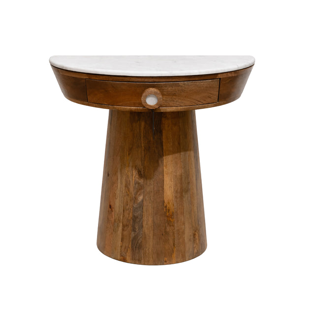 Console table VESTA 77x39x78cm natural wood