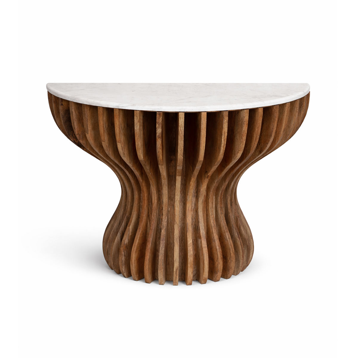 Console table VIENNA 91x39x76xm natural wood