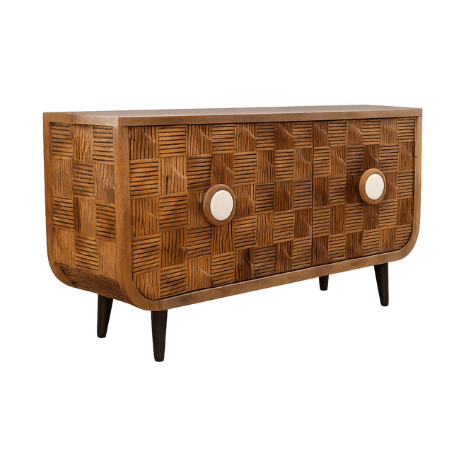 Sideboard BREGENZ 142x45x80cm natural wood