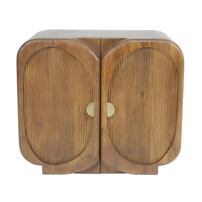 Kast ZILINA 89x44x76cm bruin