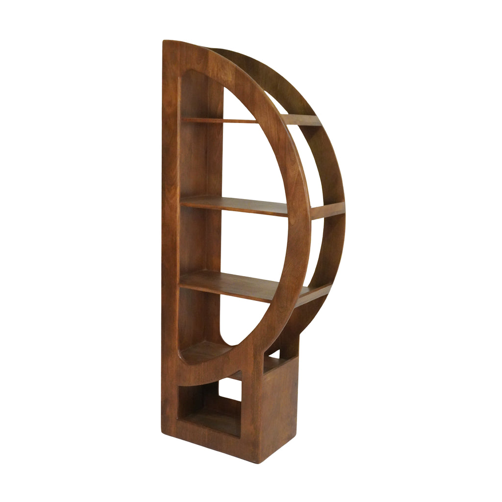 Shelves KONSTANZ 76x36x183cm brown