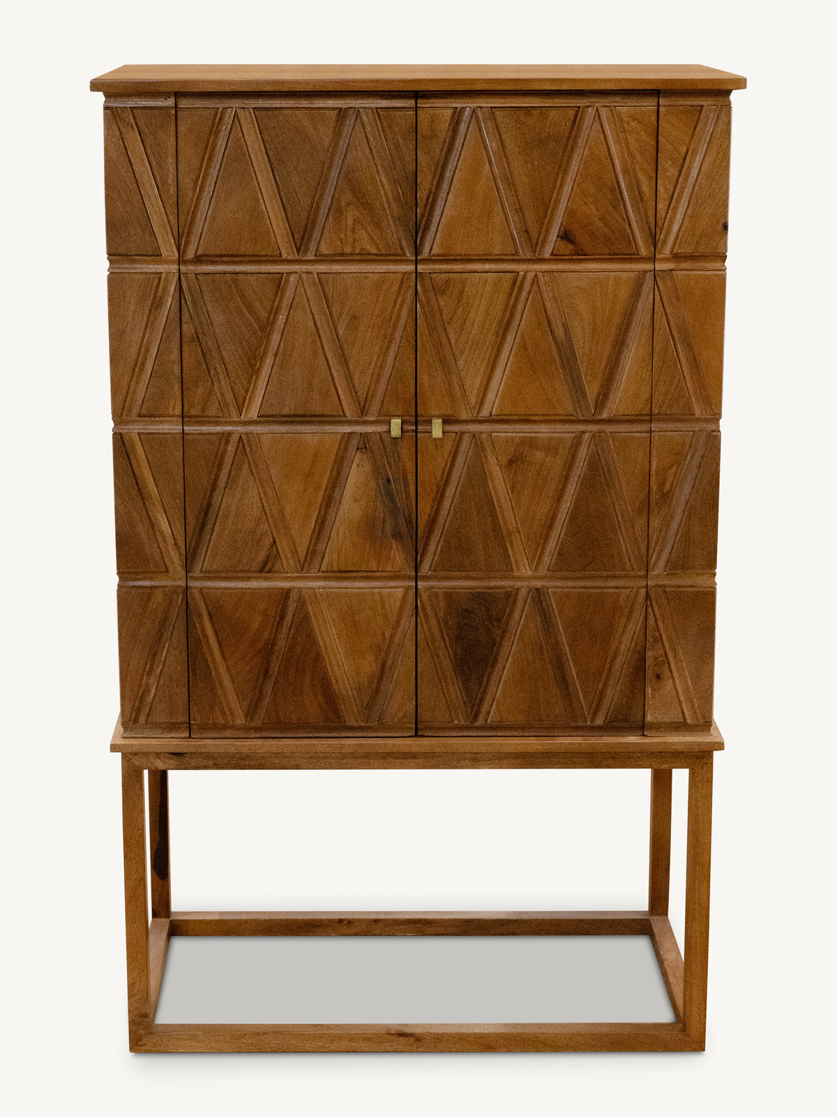 Cabinet CASLANO 85x44x137cm light brown
