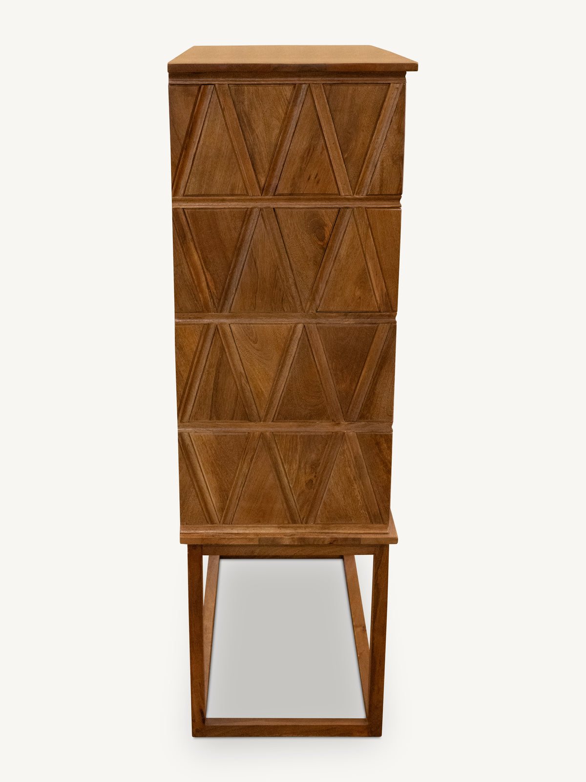 Cabinet CASLANO 85x44x137cm light brown