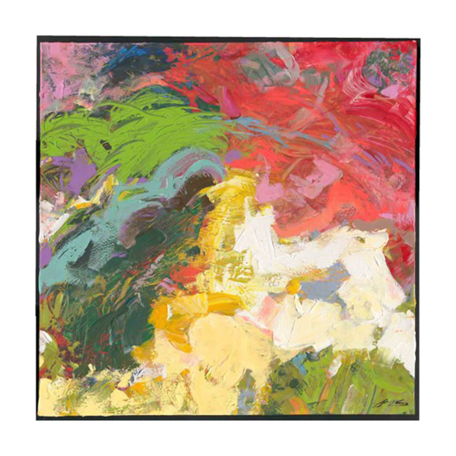 OUTLET Handpainting  abstract colorful 160x160