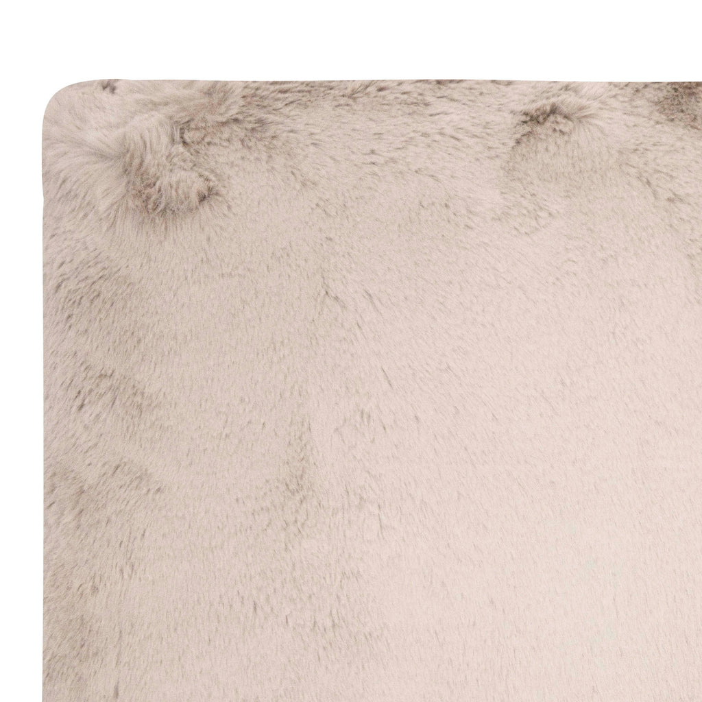 Cushion JULIE faux fur 50x50cm beige