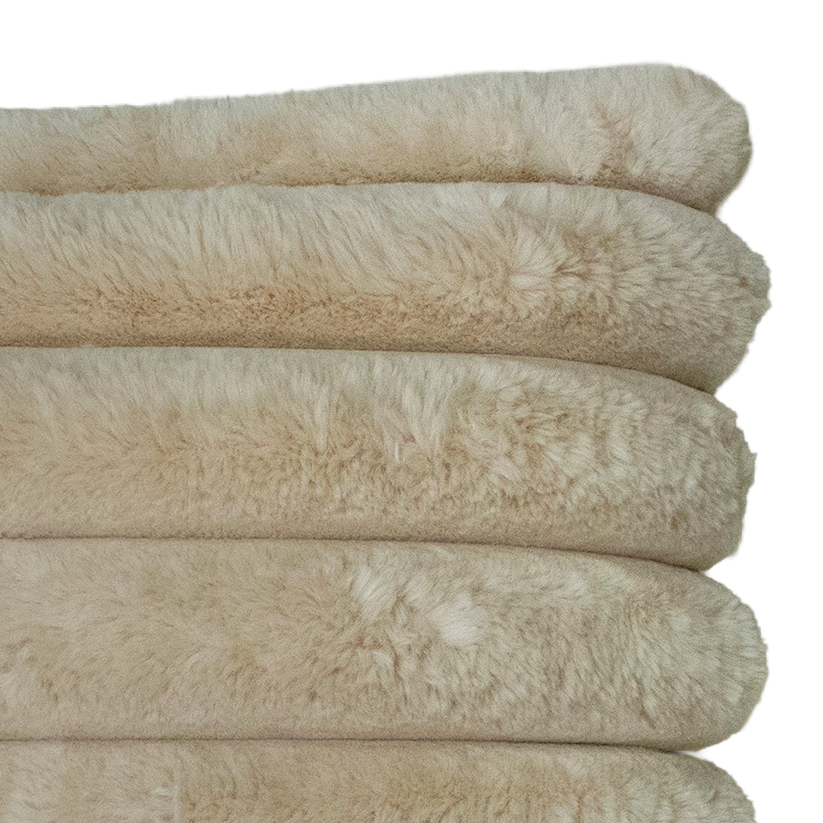 Cushion ROSA faux fur 50x50cm cream