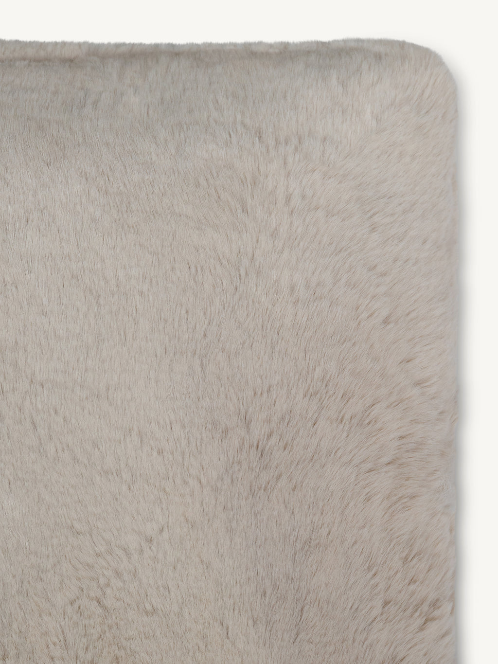 Cushion SUSAN faux fur 50x50cm beige