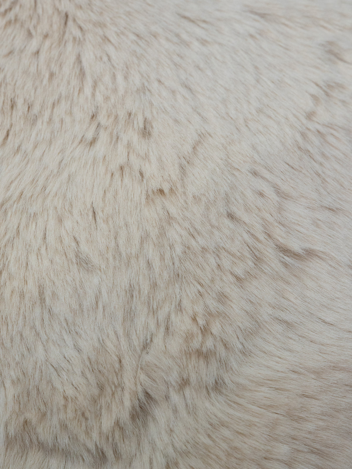 Cushion SUSAN faux fur 50x35cm beige