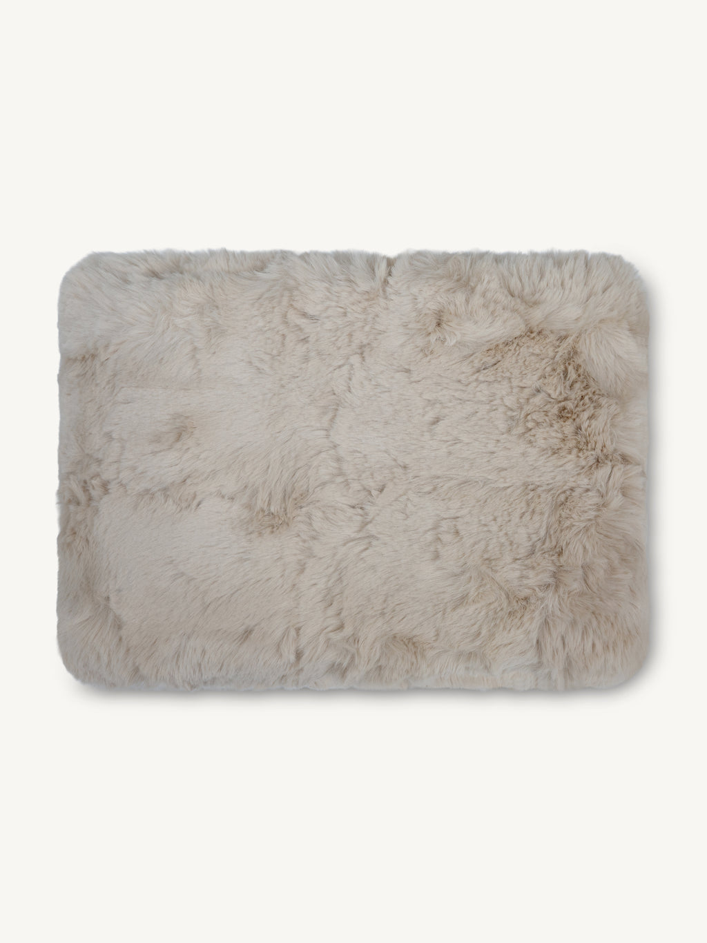 Throw SUSANNAH faux fur 130x170cm beige