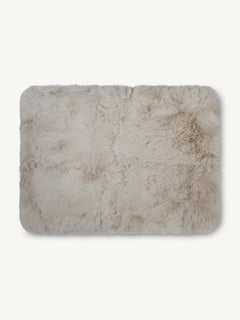 Throw SUSANNAH faux fur 130x170cm beige