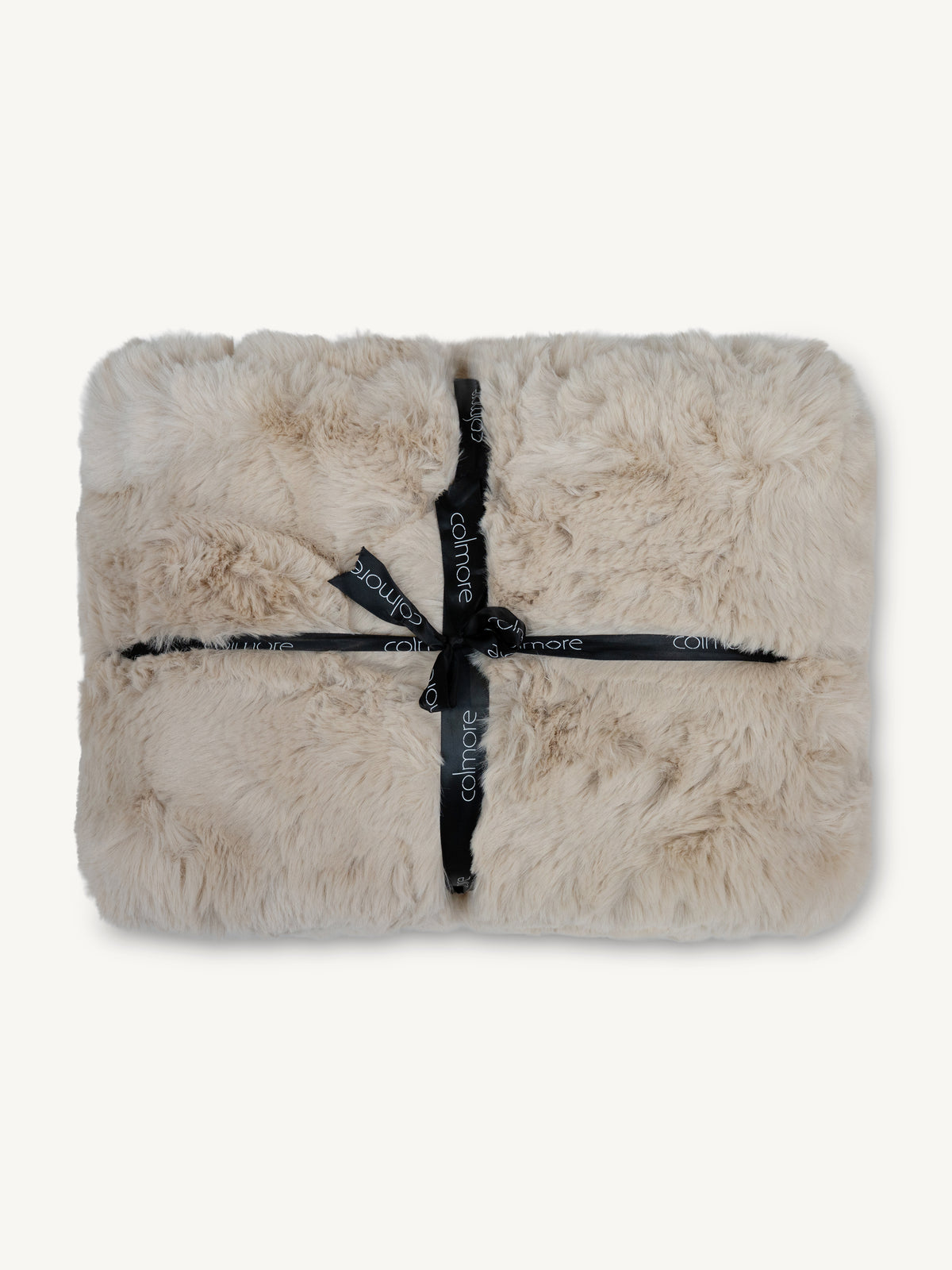 Throw SUSANNAH faux fur 130x170cm beige
