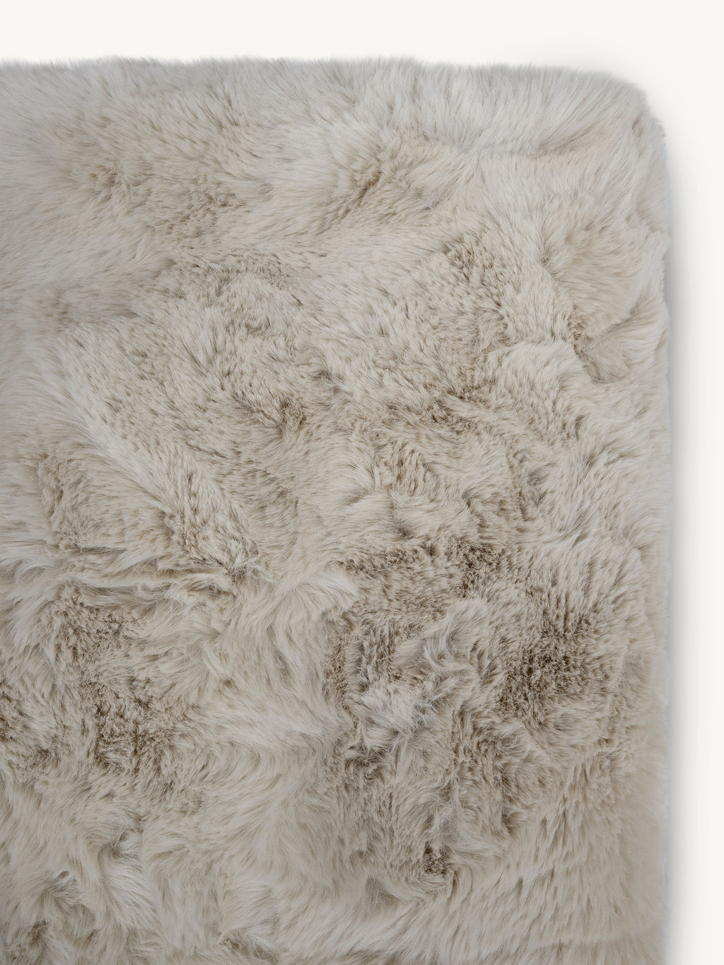 Plaid SUSANNAH faux fur 260x280cm beige