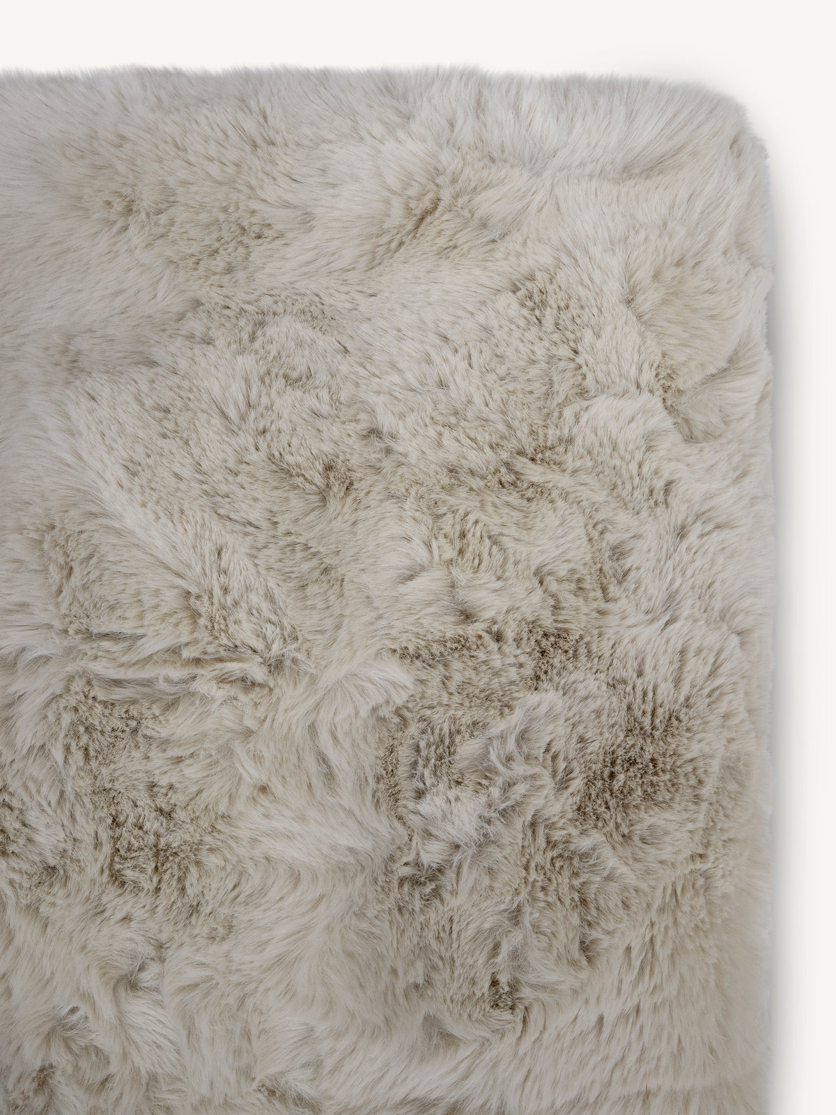 Plaid SUSANNAH faux fur 260x280cm beige