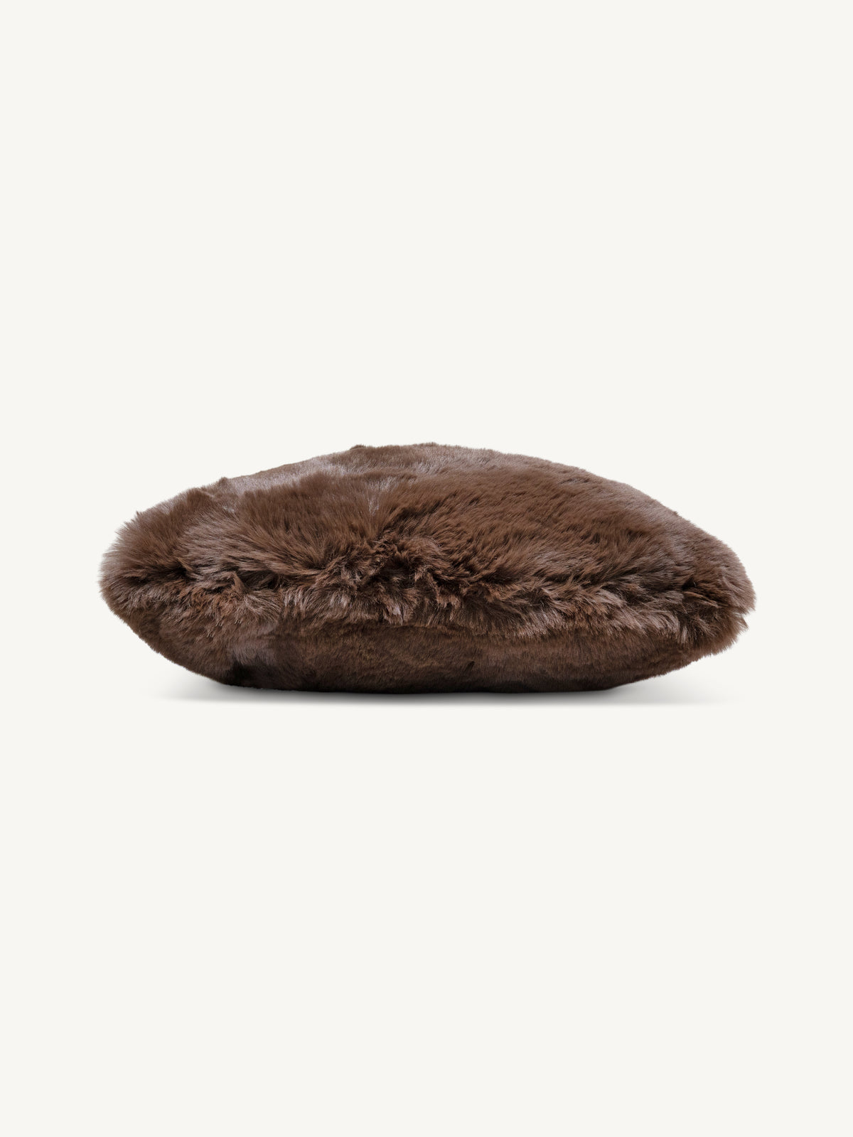 Cushion SUSAN faux fur 50x50cm brown